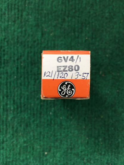 GE 6V4 Vacuum Tube * Tested 121/120%