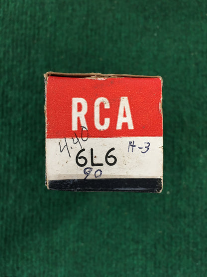 RCA 6L6 Vacuum Tube * Tested 90