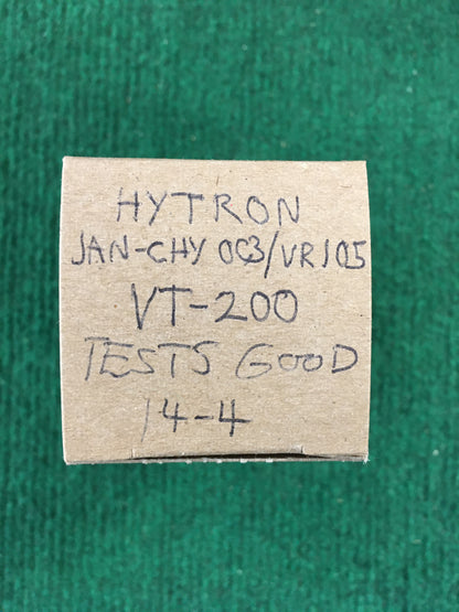 Hytron VT-200 Vacuum Tube * Tested Good