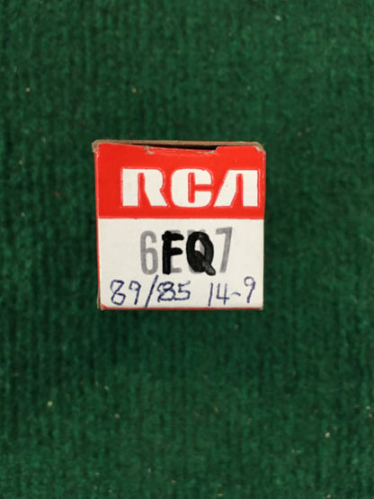 RCA 6FQ7 Vacuum Tube * Tested 89/85