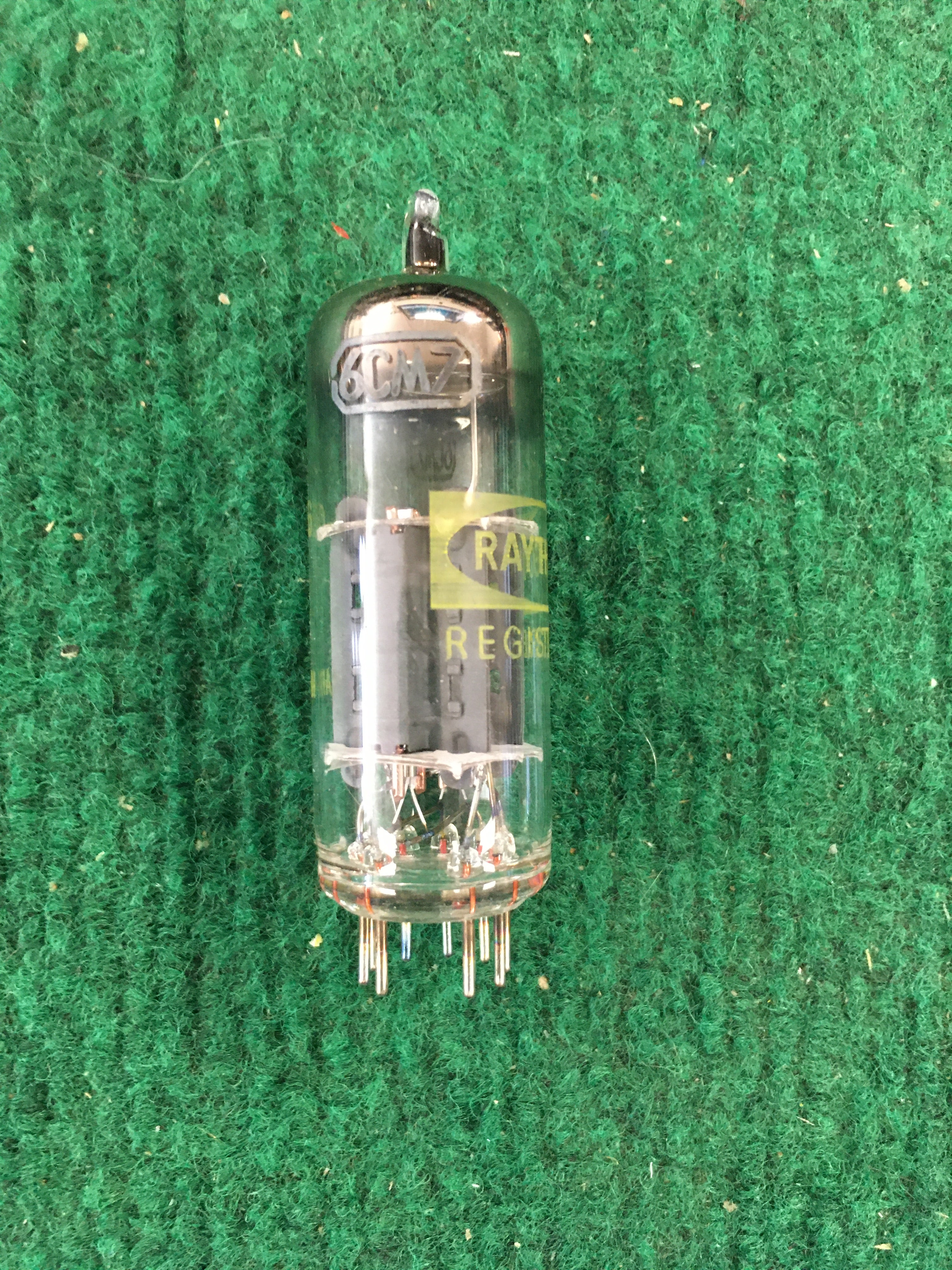 Raytheon 6CM7 Vacuum Tube * Tested 90/99