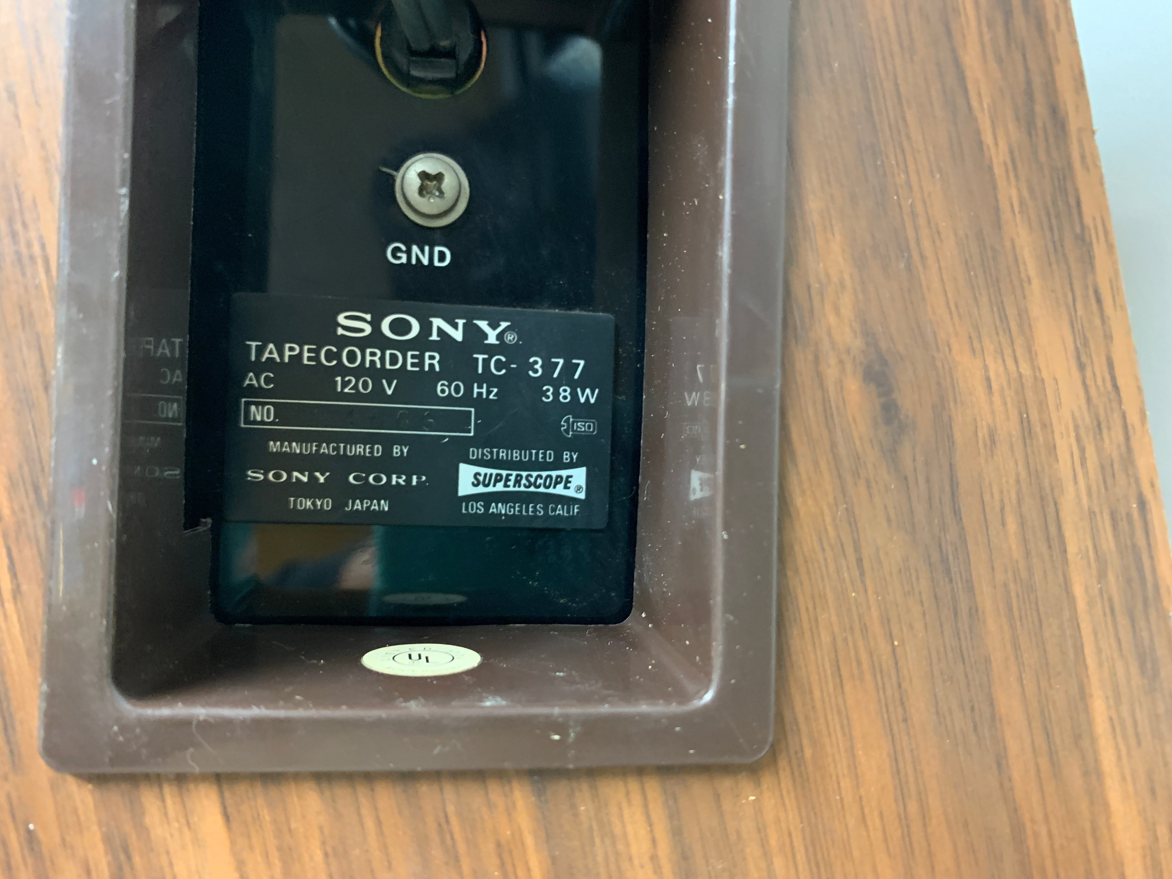 SONY TC-TX373•ACU-TX373 2個セット Sony TC-TX373 High Spec Stereo Cassette tape Recorder Player