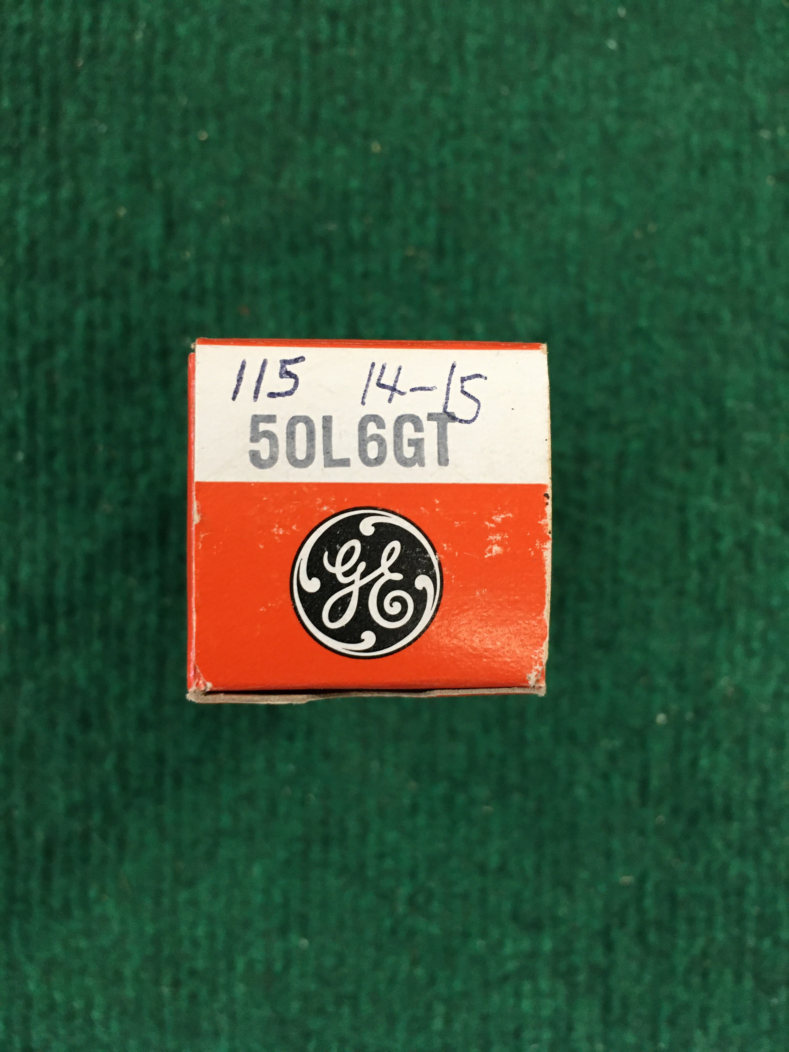 GE 50L6GT Vacuum Tube * Tested 115