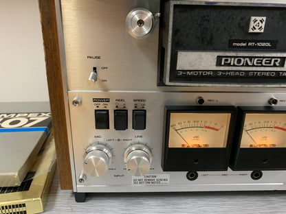 Pioneer RT-1020L  Three Motor Three Head Stereo Tape Deck (1974-77)