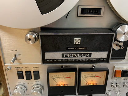 Pioneer RT-1020L  Three Motor Three Head Stereo Tape Deck (1974-77)