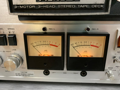 Pioneer RT-1020L  Three Motor Three Head Stereo Tape Deck (1974-77)