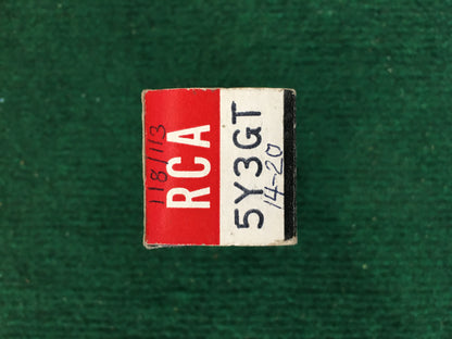 RCA 5Y3GT Vacuum Tube * Tested 118/113