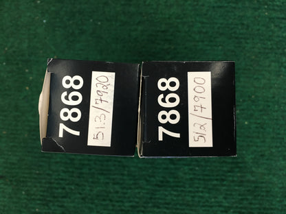 Electro-Harmonix 7868 Vacuum Tubes * Matched Pair * Tested 51.3/7920 51.2/7900