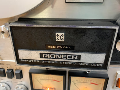 Pioneer RT-1020L  Three Motor Three Head Stereo Tape Deck (1974-77)