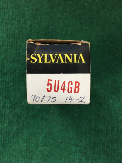 Sylvania 5U4GB Vacuum Tube * Tested 90/75%