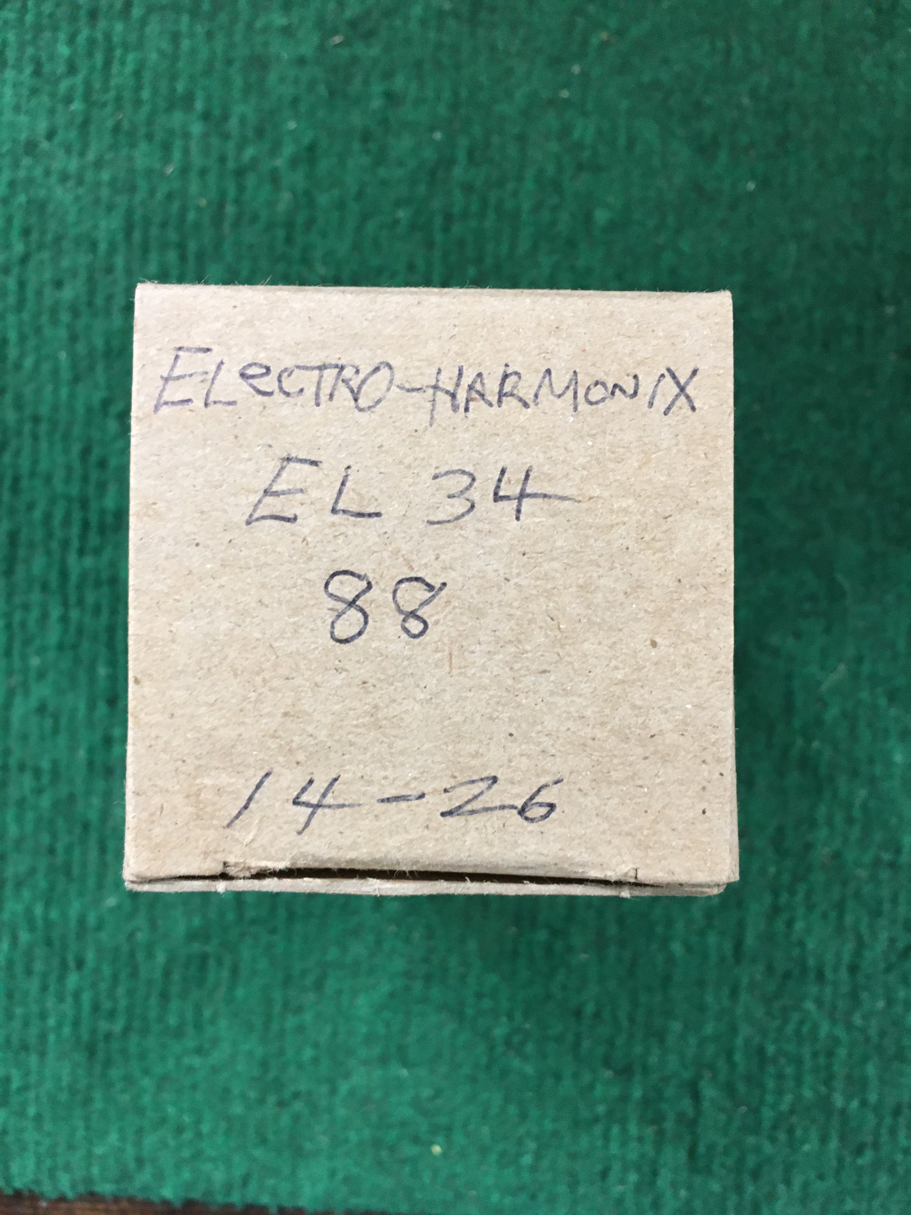 Electro-Harmonix EL 34 Vacuum Tube * Tested 88