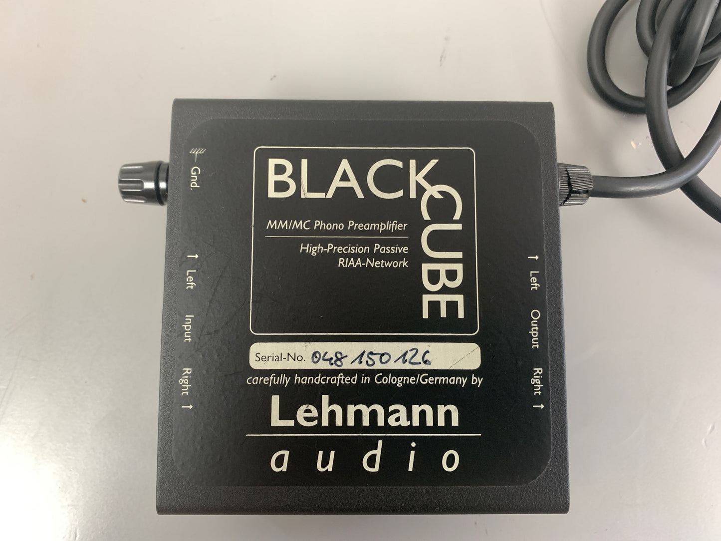 Lehman Black Cube * MM/MC Phono Preamplifier