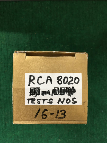 RCA 8020 Vacuum Tube * Tested NOS