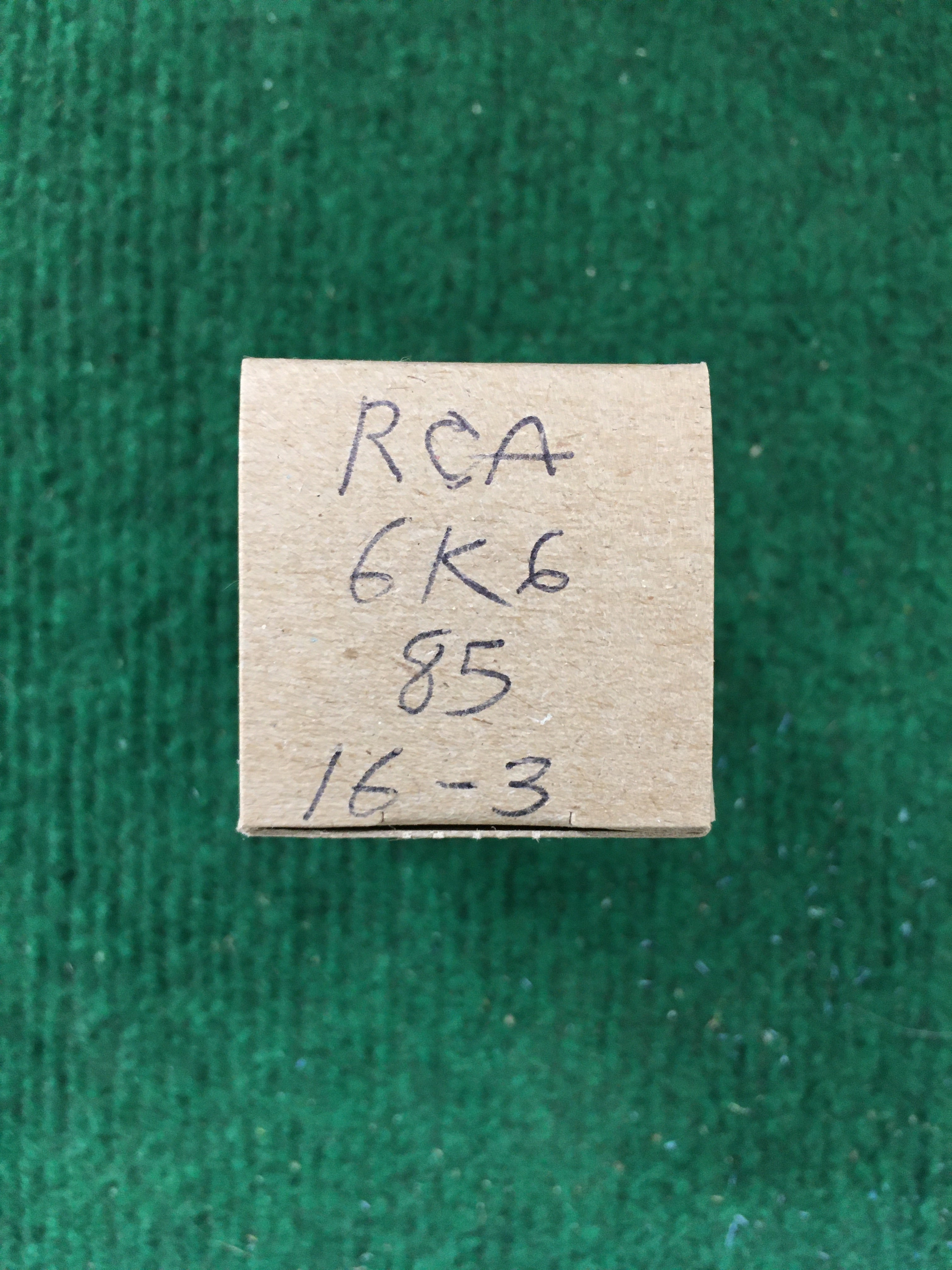 RCA 6K6GT Vacuum Tube * Tested 85