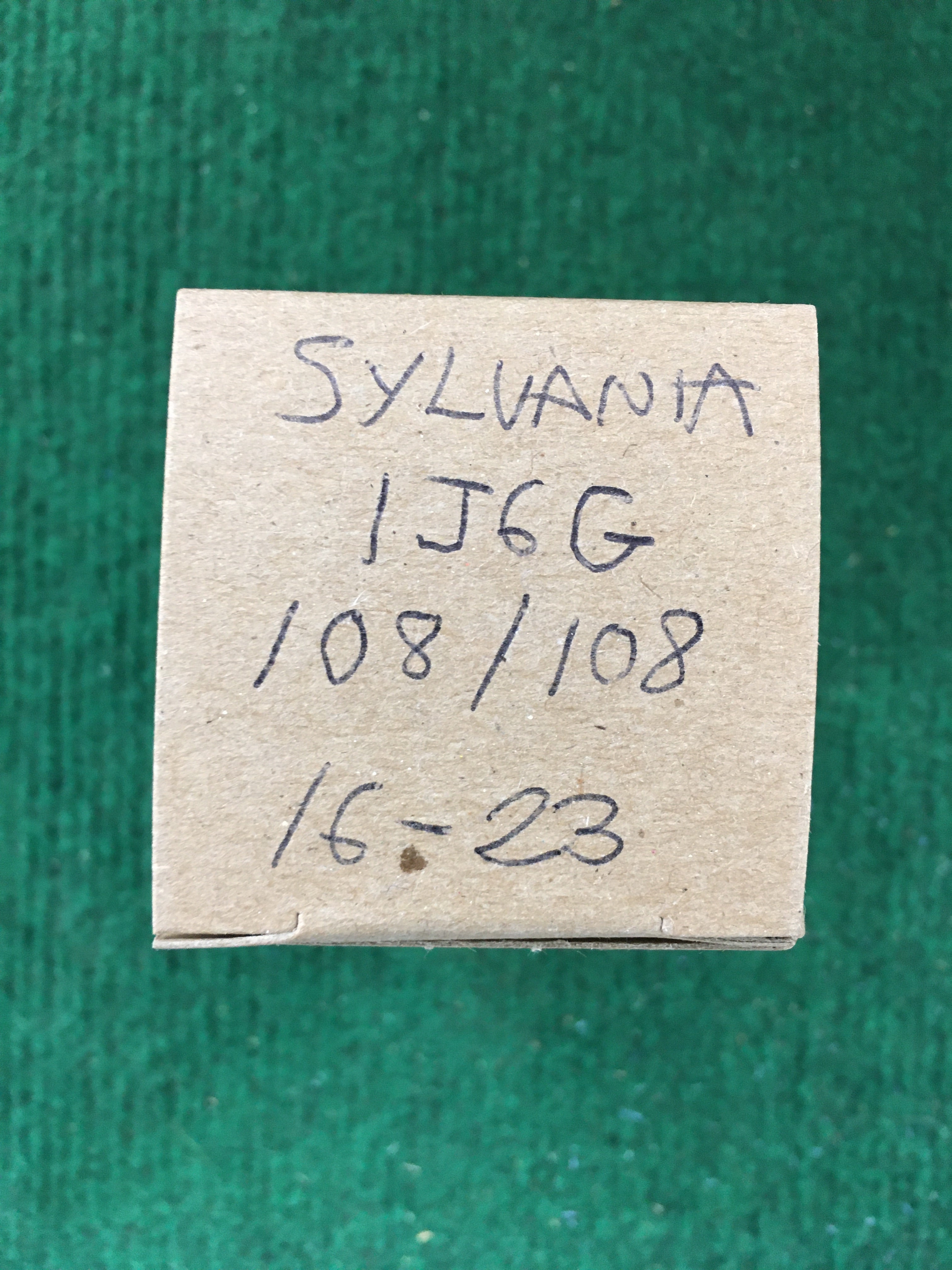 Sylvania 1J6G Vacuum Tube * Tested 108/108