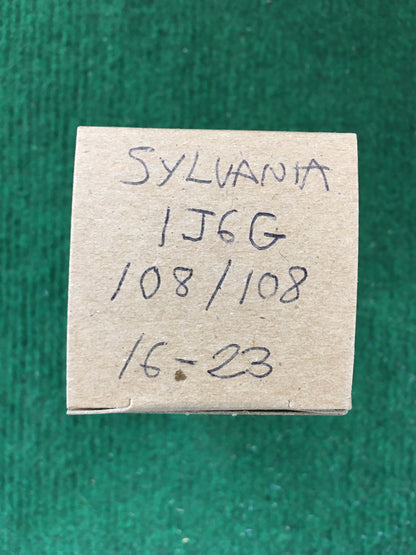Sylvania 1J6G Vacuum Tube * Tested 108/108