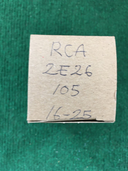 RCA 2E26 Vacuum Tube * Tested 105