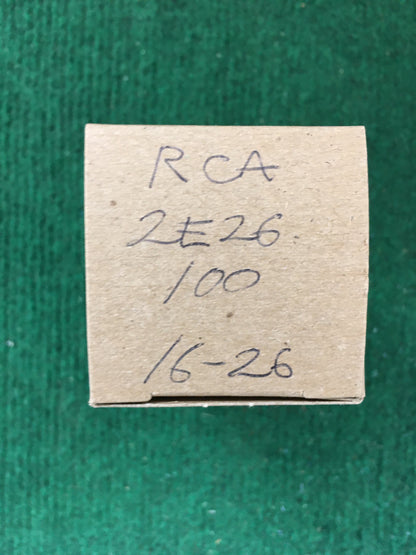 RCA 2E26 Vacuum Tube * Tested 100