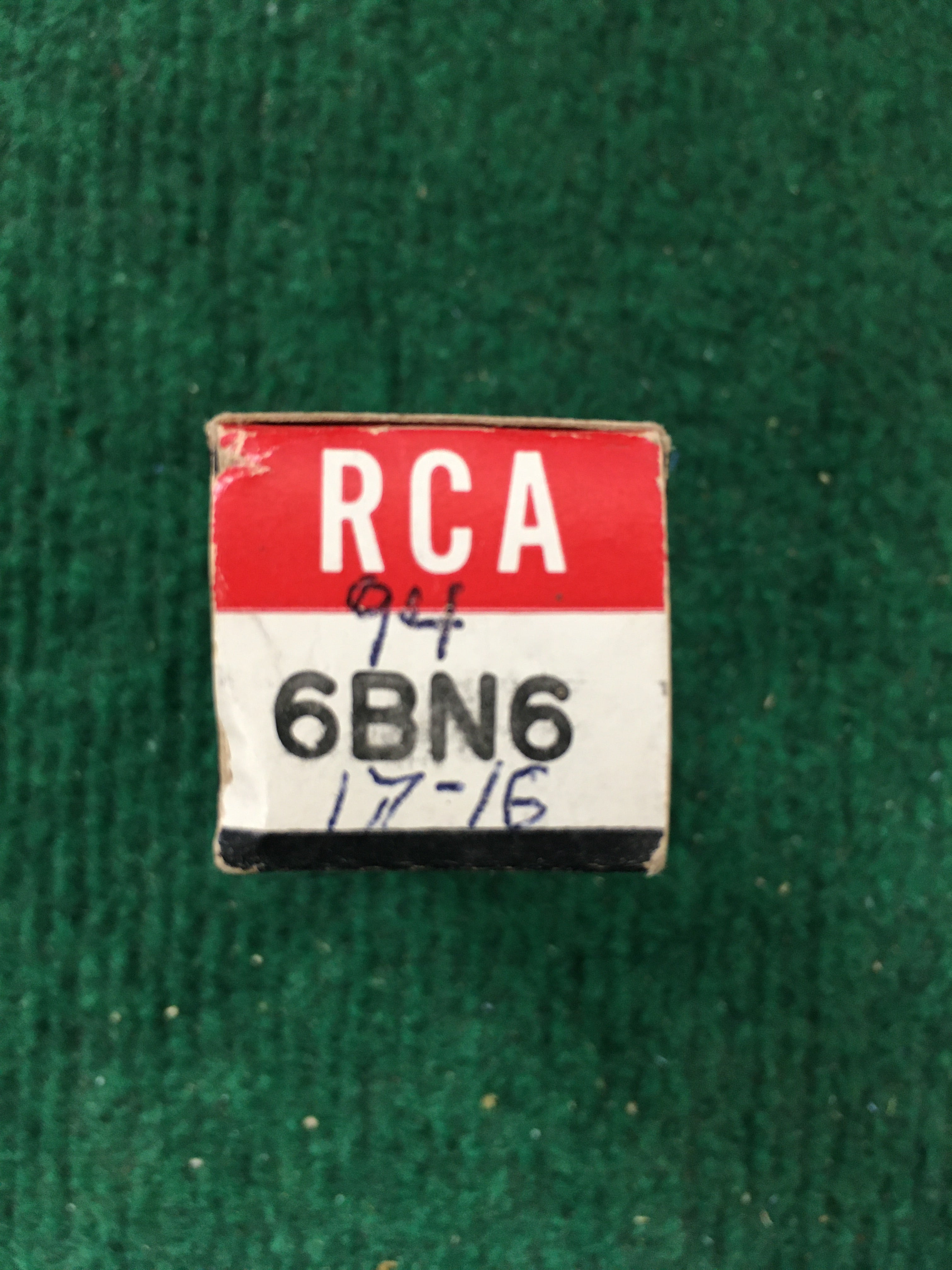 RCA 6BN6 Vacuum Tube * Tested 94