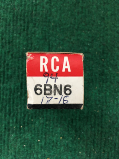 RCA 6BN6 Vacuum Tube * Tested 94