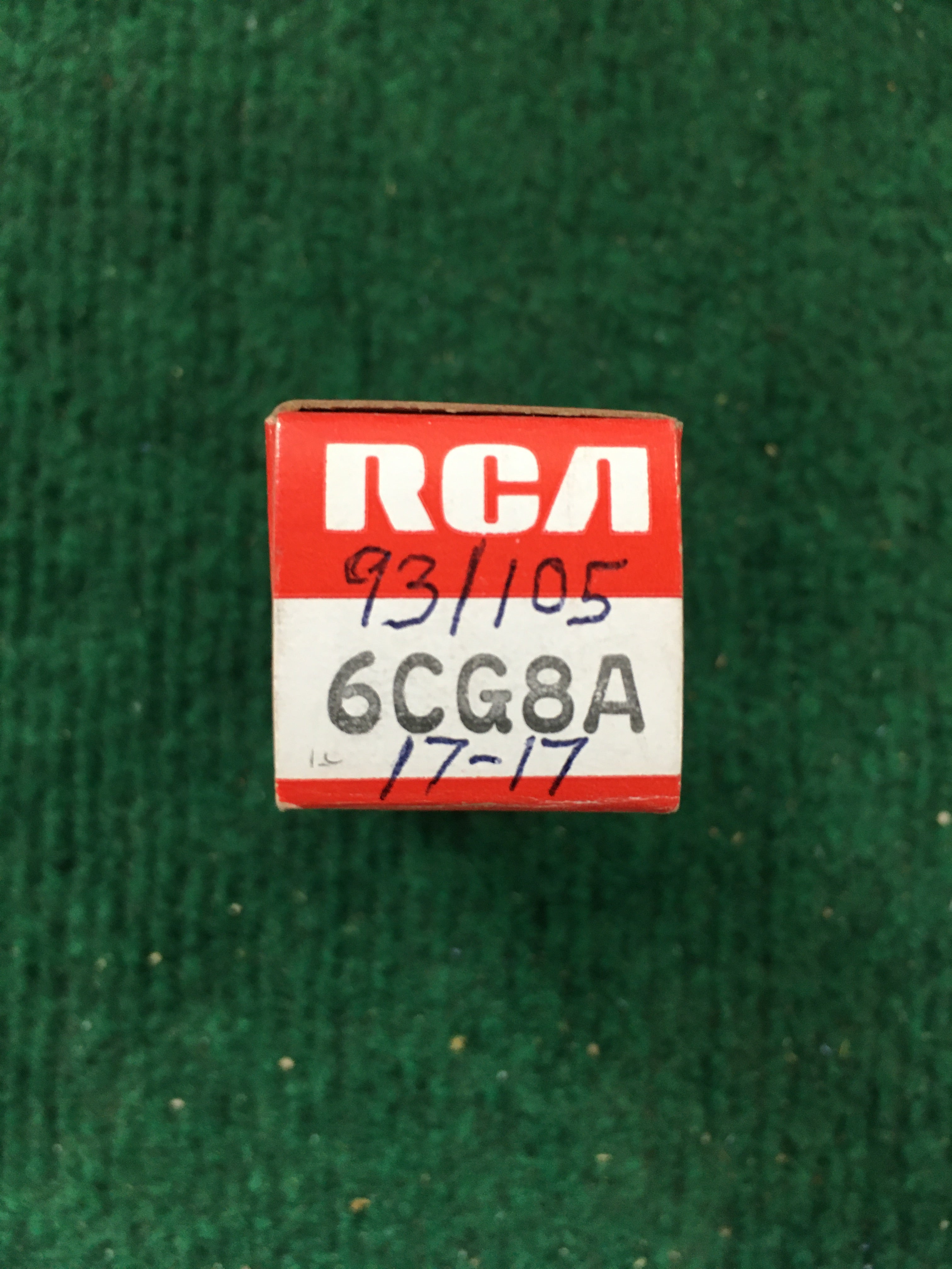 RCA 6CG8A Vacuum Tube * Tested 93/105