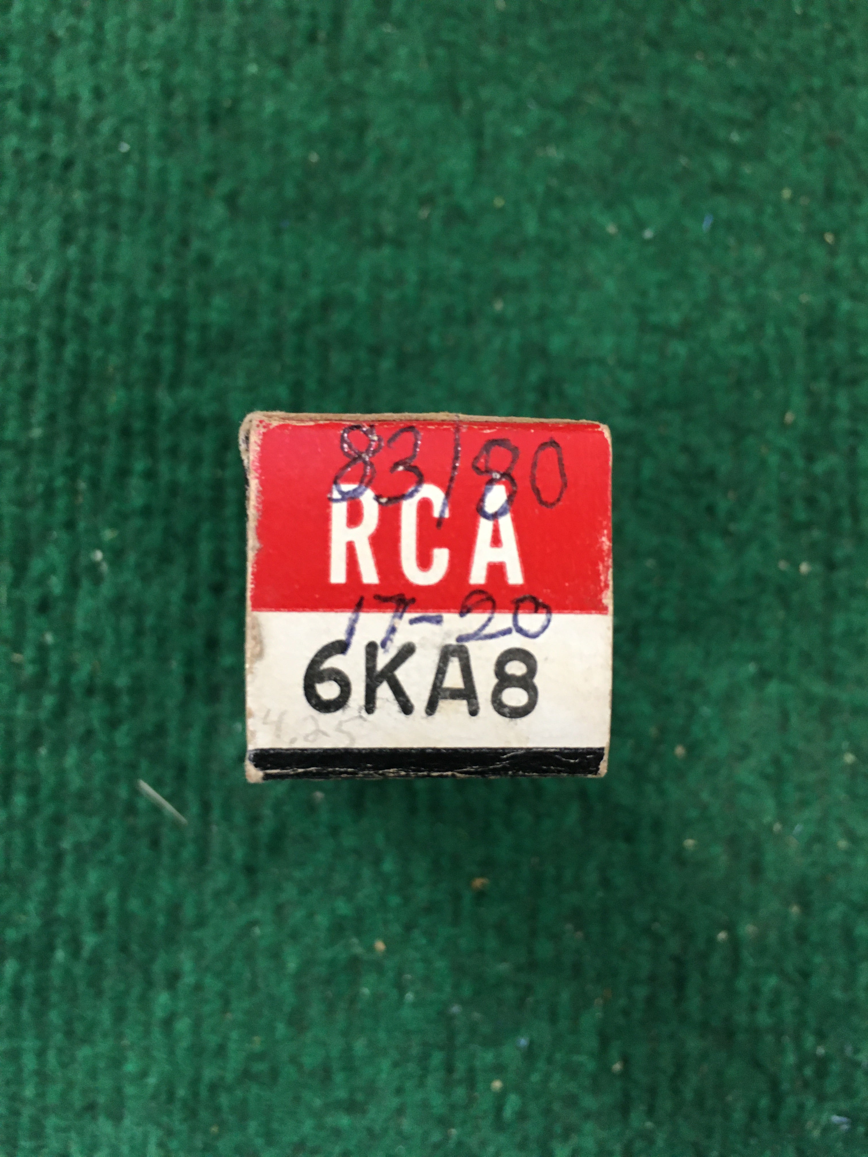 RCA 6KA8 Vacuum Tube * Tested 83/80