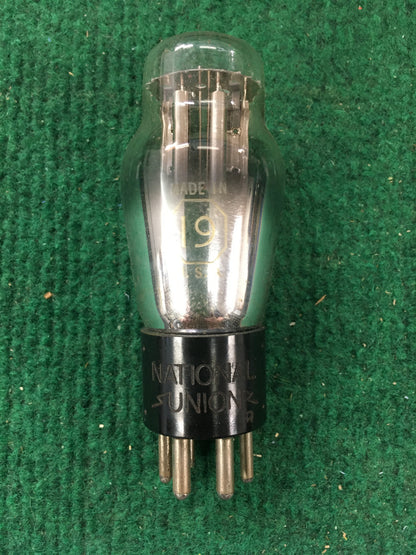 National Union Type 19 Vacuum Tube * Tested 90/105