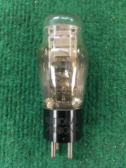 National Union Type 30 Vacuum Tube * Tested 80