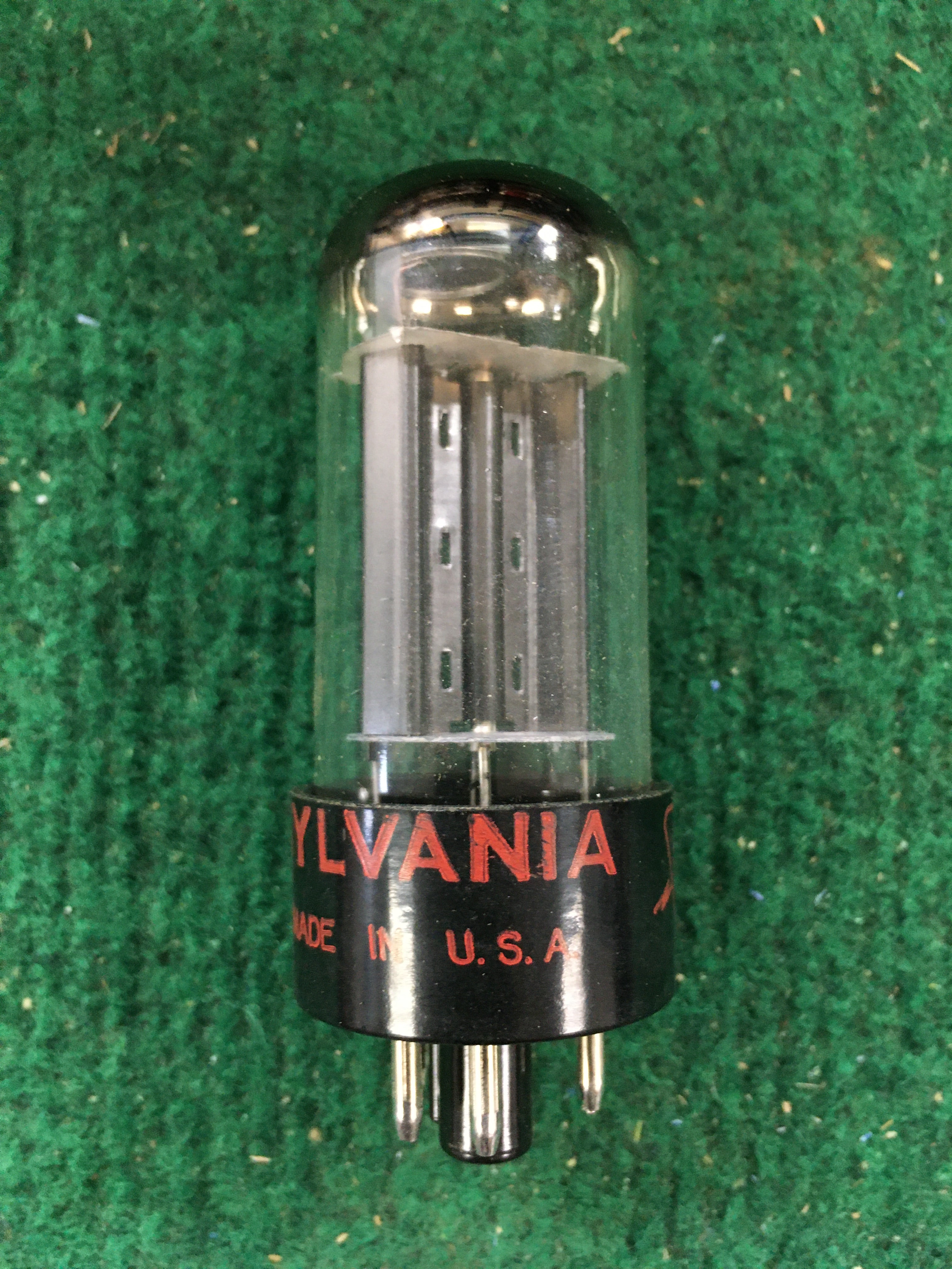 Sylvania 6W4GT Vacuum Tube * Tested 115