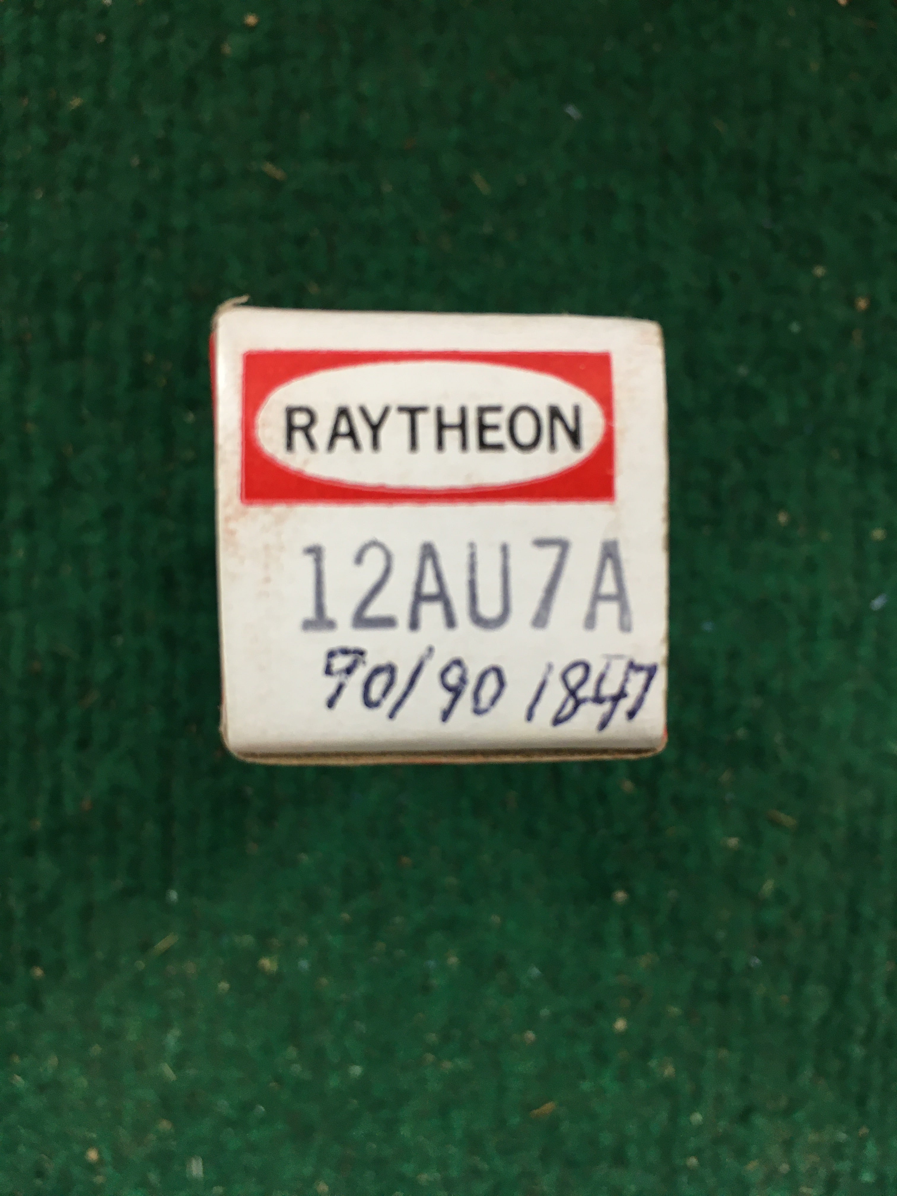 Raytheon 12AU7A Vacuum Tube * Tested 90/90
