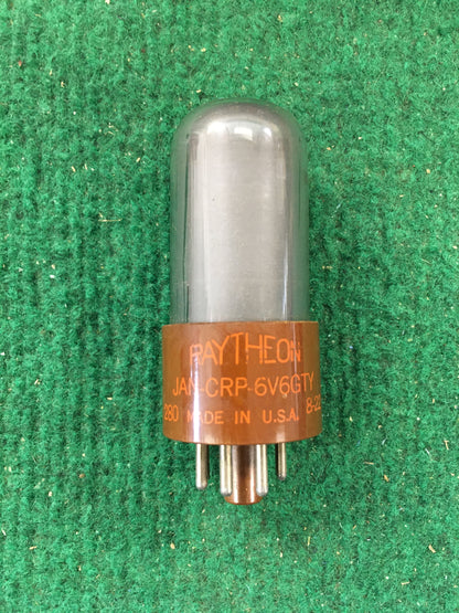 Raytheon JAN CRP-6V6GT Vacuum Tube * Tested 120