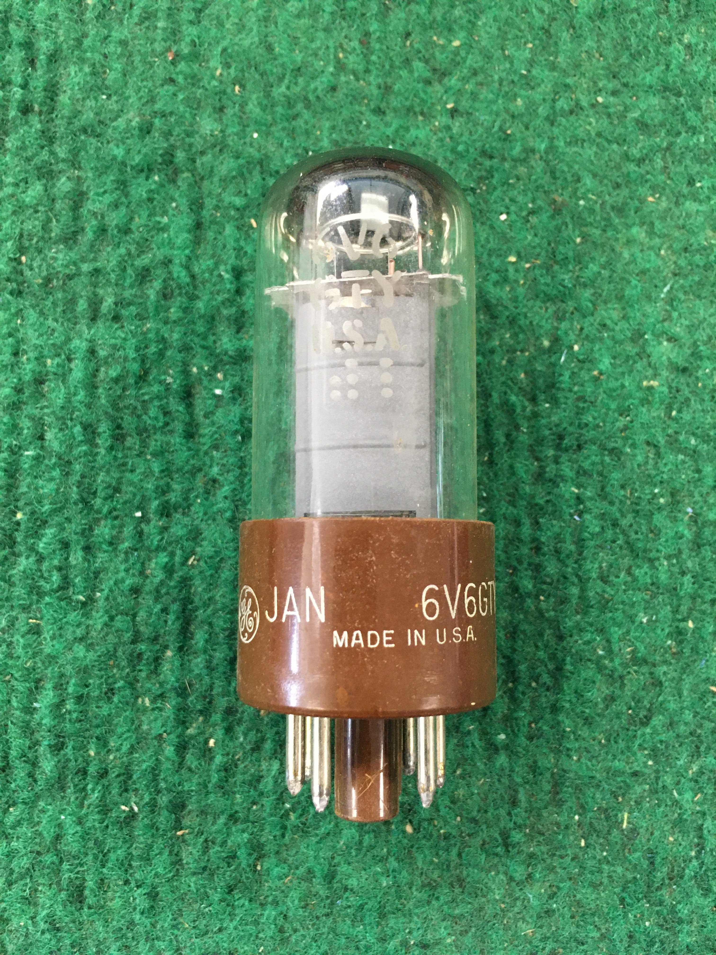 GE JAN CLRV-6V6GTY Vacuum Tube * Tested 95