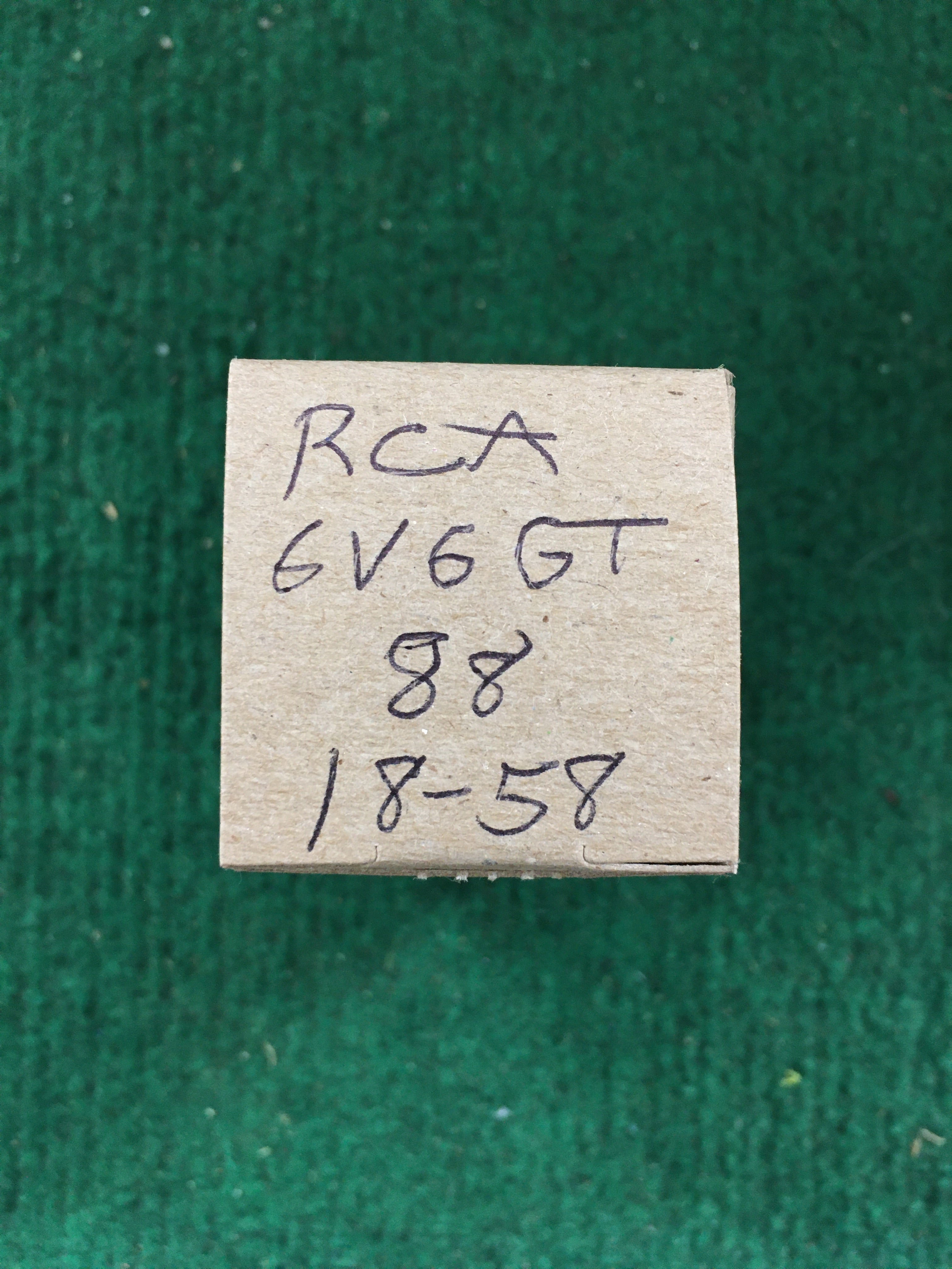 RCA 6V6GT Vacuum Tube * Tested 88