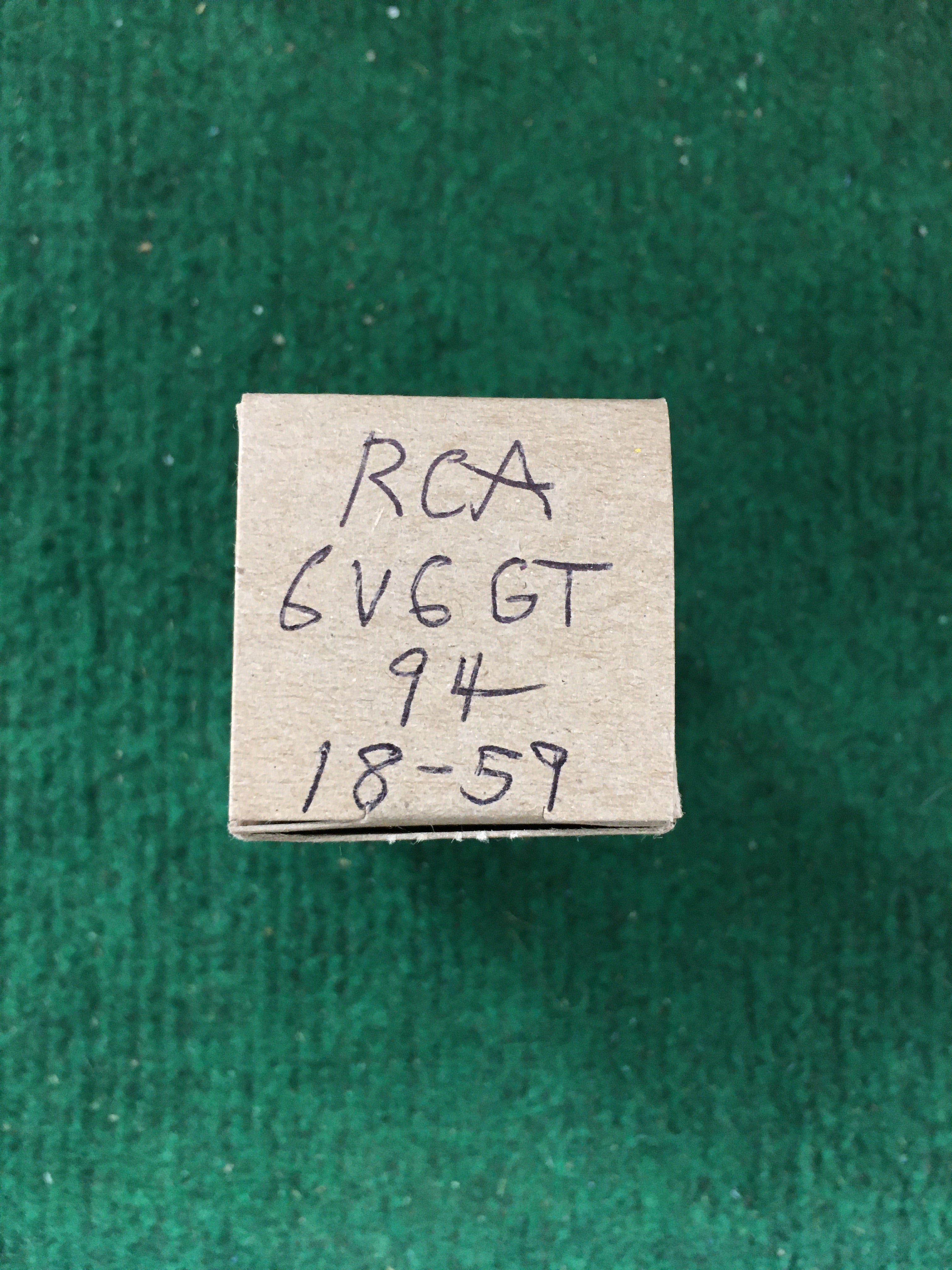 RCA 6V6GT Vacuum Tube * Tested 94