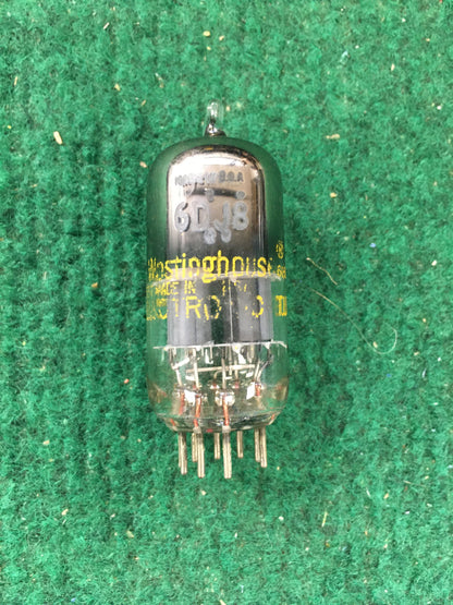 Westinghouse 6DJ8 Vacuum Tube * Tested 110/82
