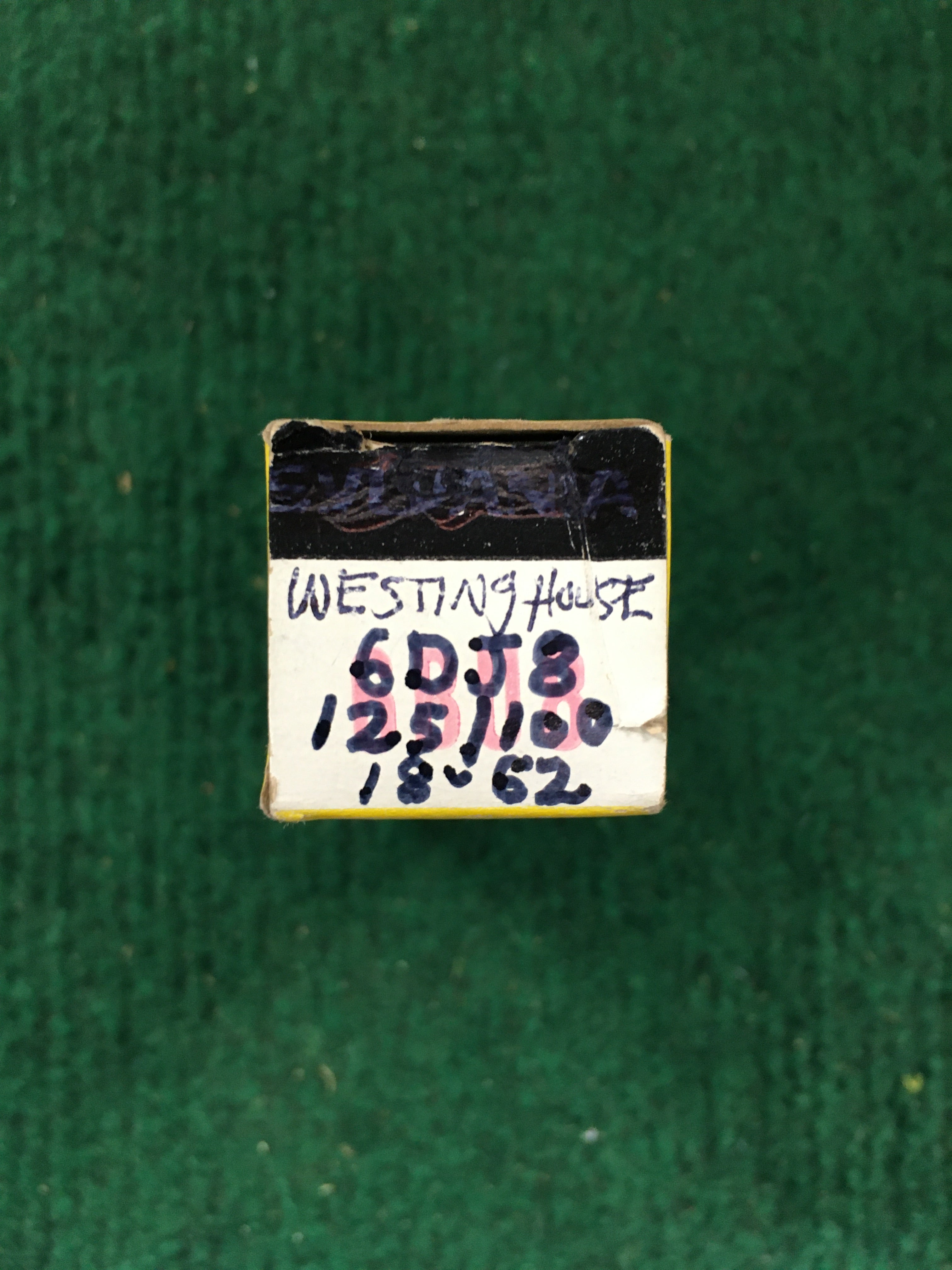 Westinghouse 6DJ8 Vacuum Tube * Tested 125/100