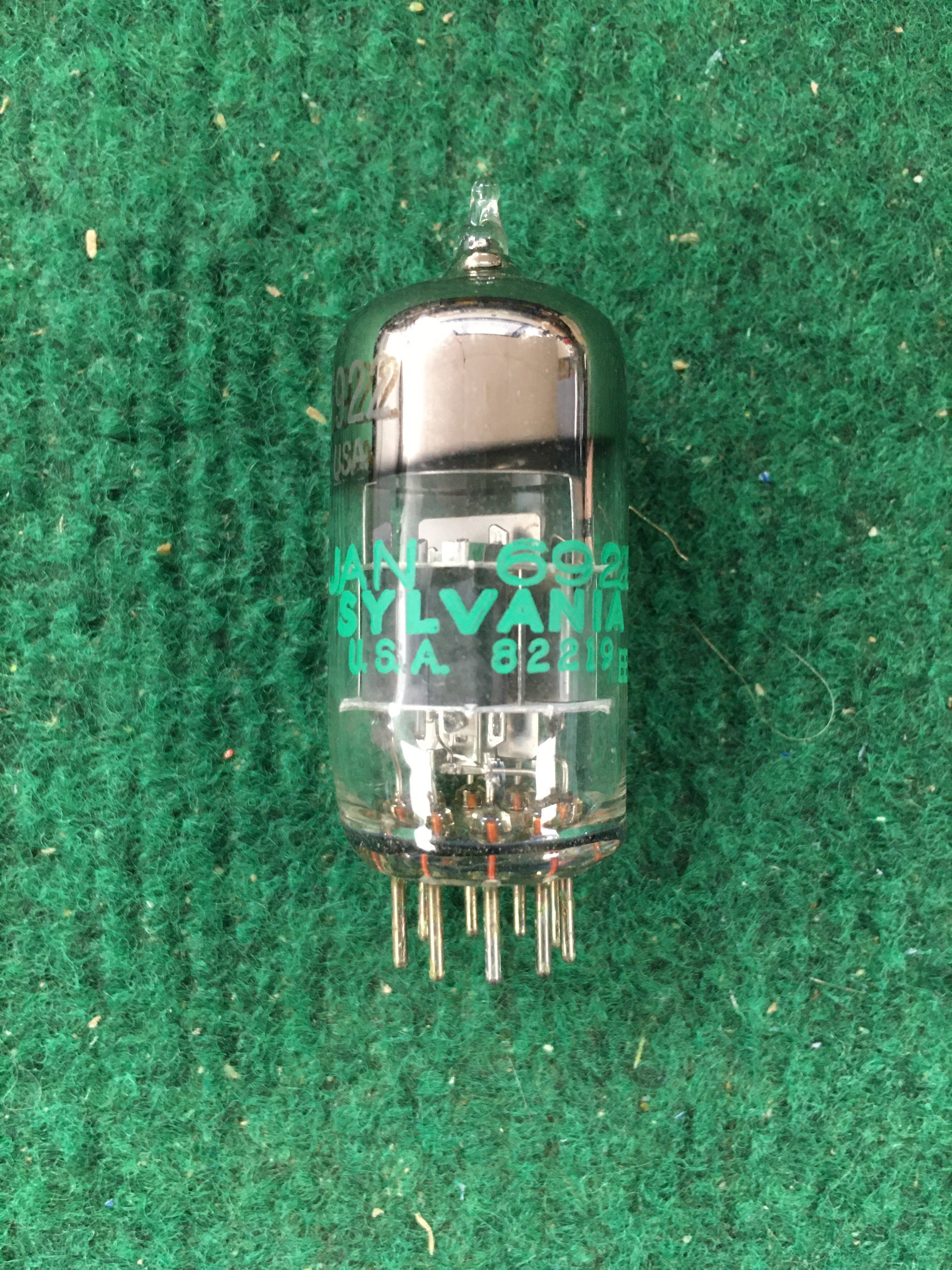 Sylvania JAN 6922 Vacuum Tube * Tested 105/120