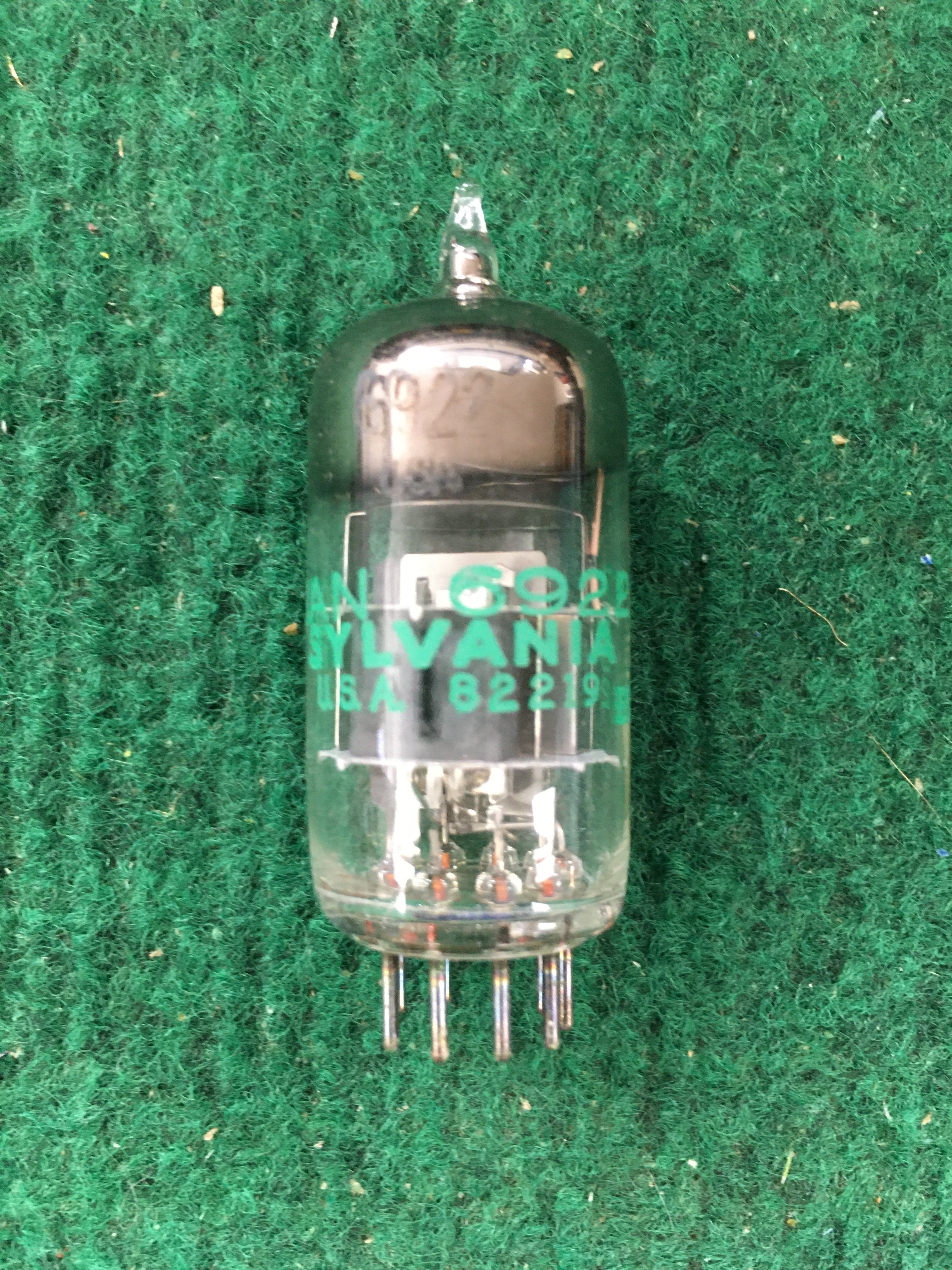 Sylvania JAN 6922 Vacuum Tube * Tested 130/130