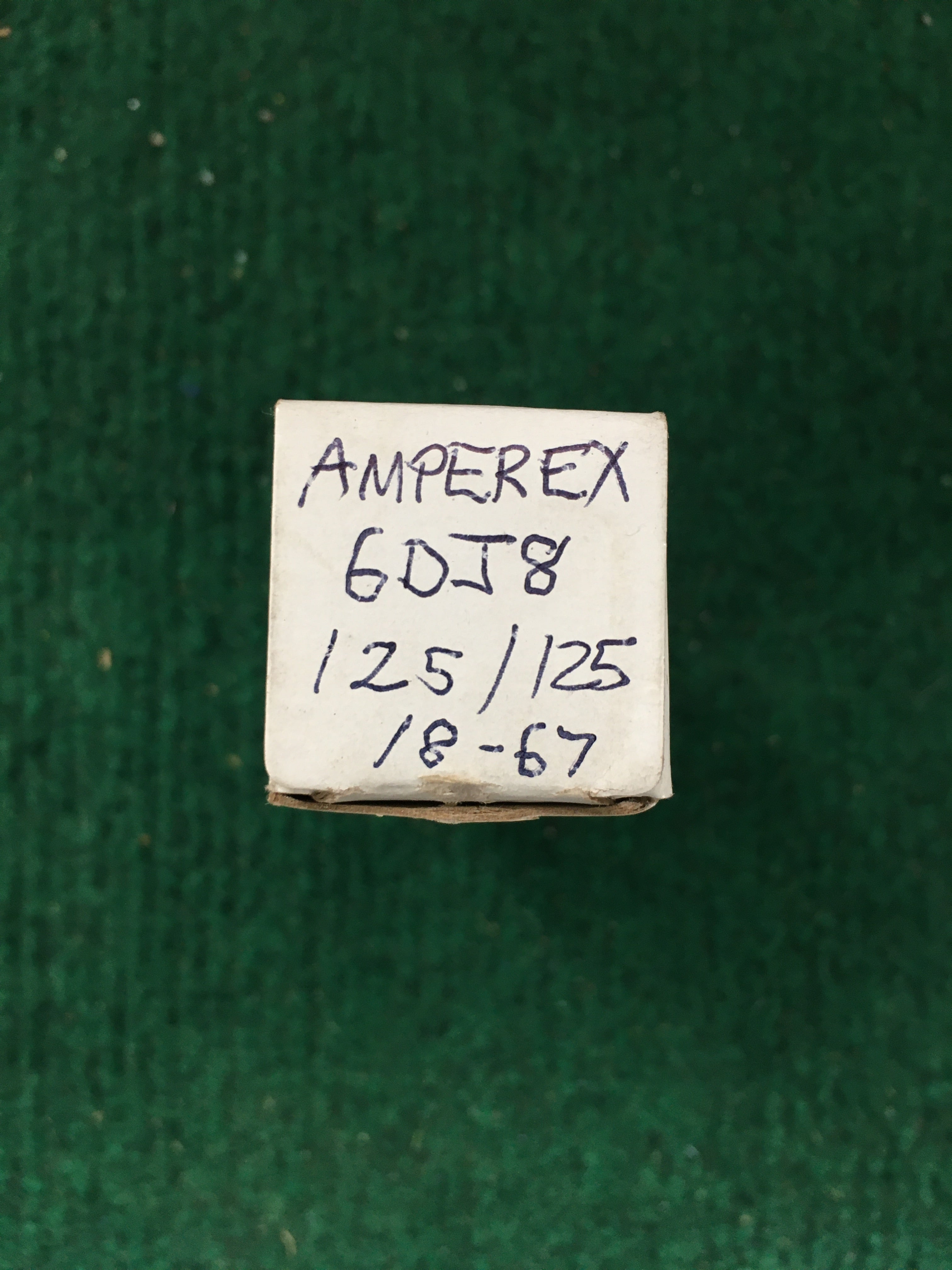Amperex 6DJ8 Vacuum Tube * Tested 125/125