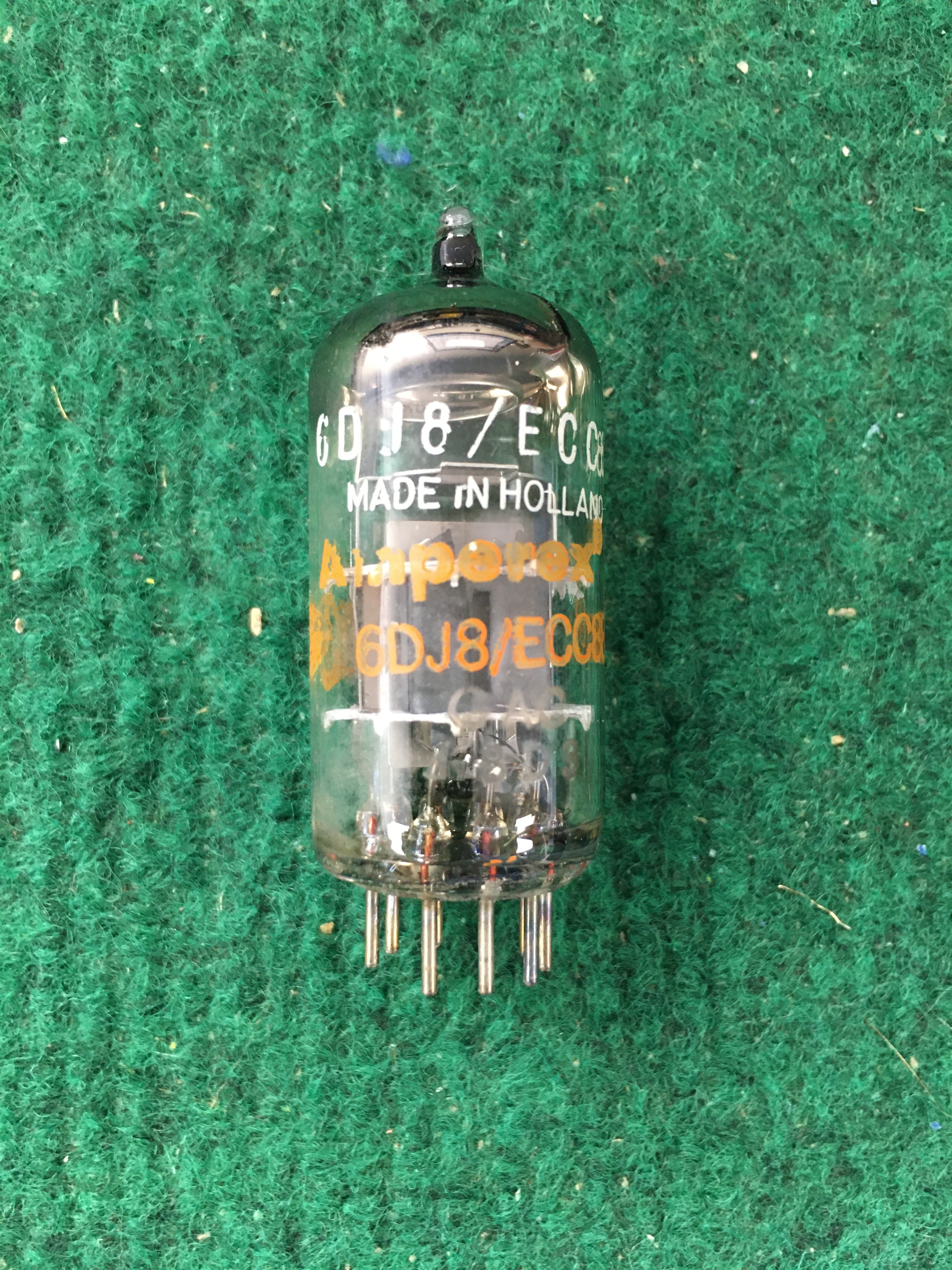 Amperex 6DJ8 Vacuum Tube * Tested 125/125