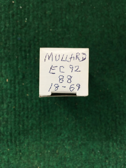 Mullard EC92 Vacuum Tube * Tested 88