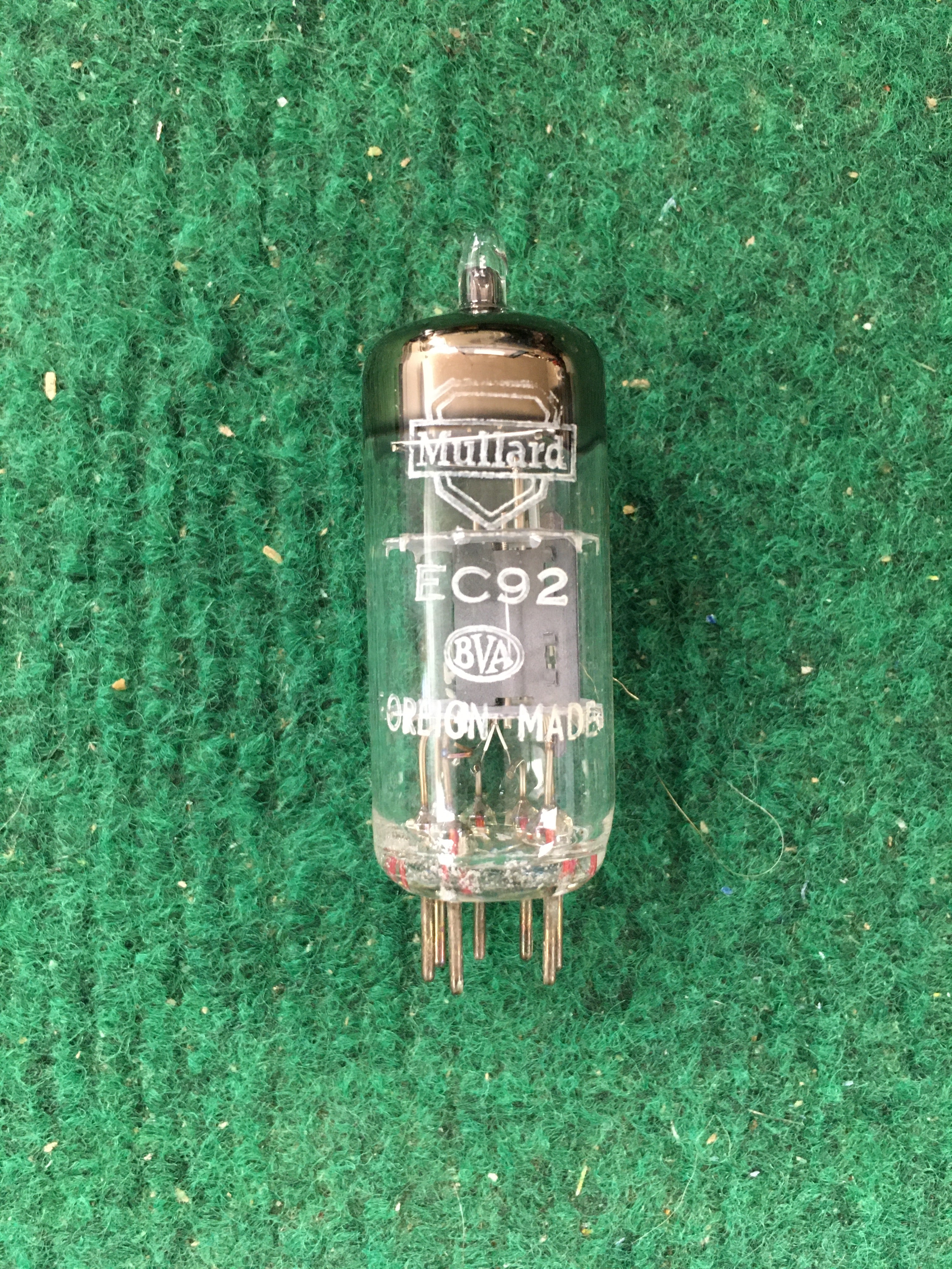 Mullard EC92 Vacuum Tube * Tested 88