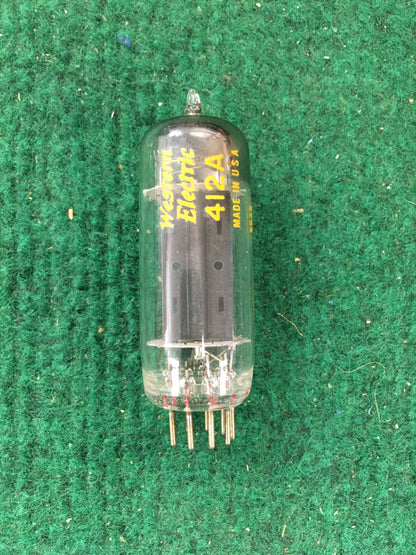 Western Electric 412A Vacuum Tube * Tested 109/109