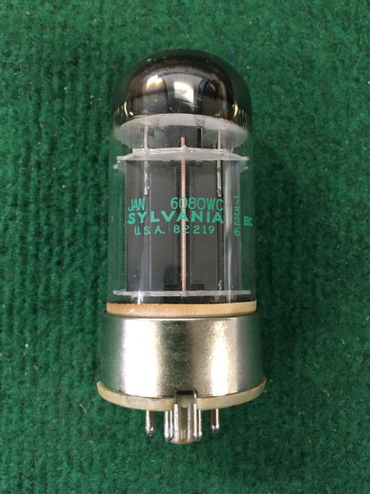 Sylvania JAN 6080WC Vacuum Tube * Tested 115/115