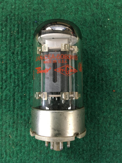 Bendix JAN 6080WB Vacuum Tube * Tested 115/115