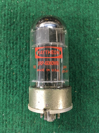 Raytheon JAN 6080WB Vacuum Tube * Tested 115/115