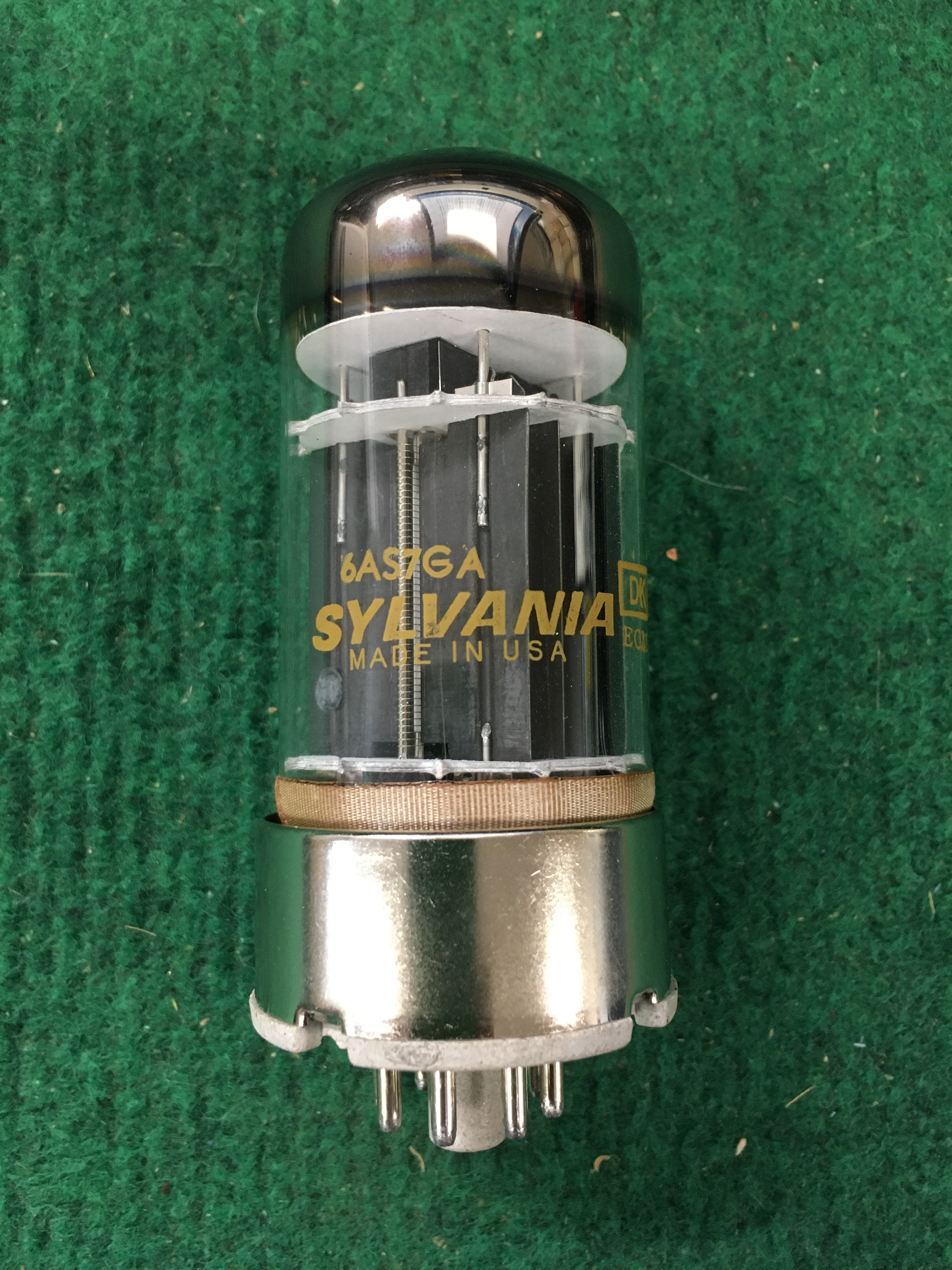 Sylvania 6AS7GA Vacuum Tube * Tested 120/120