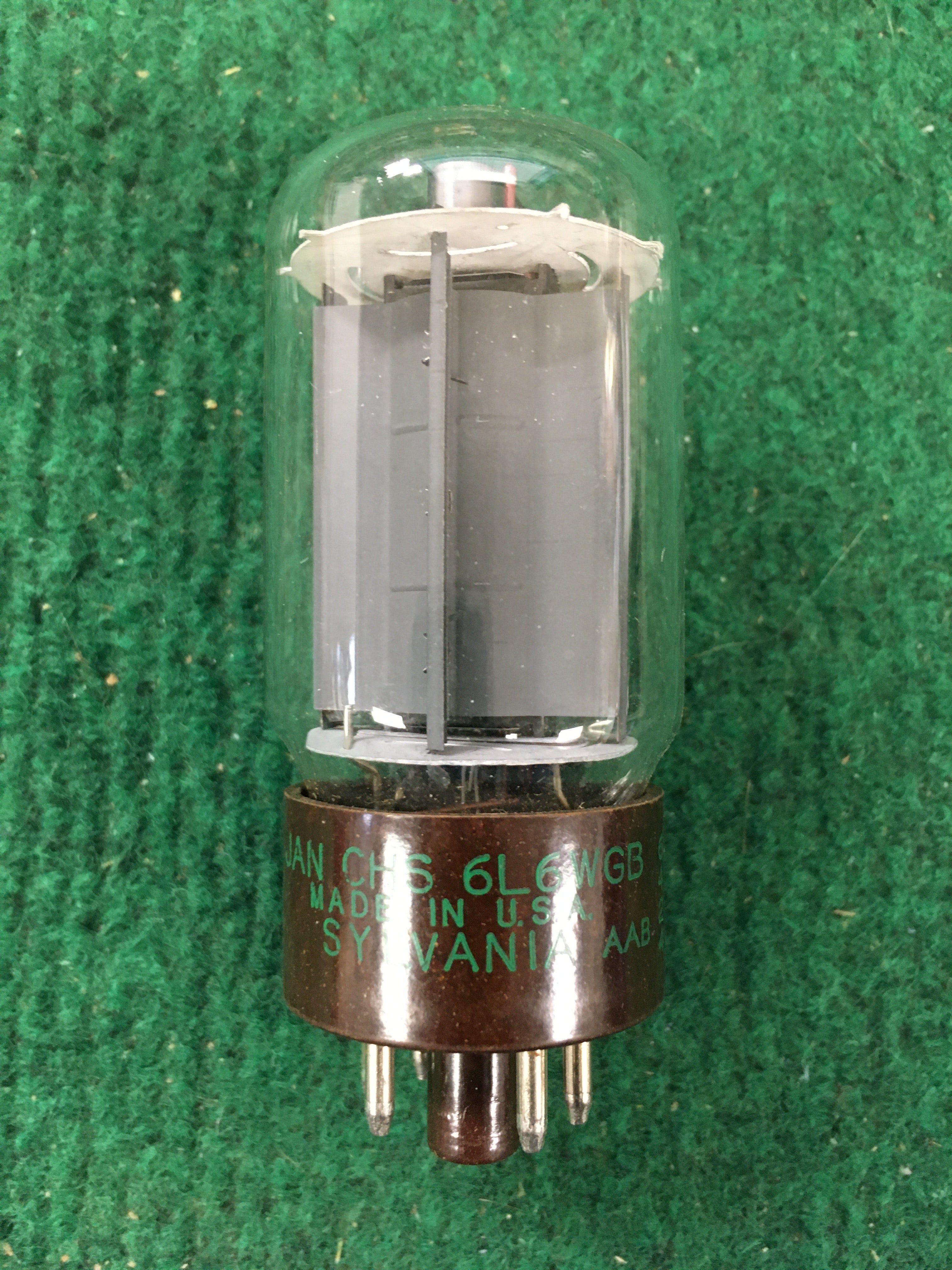 Sylvania JAN 6L6WGB Vacuum Tube * Tested 115