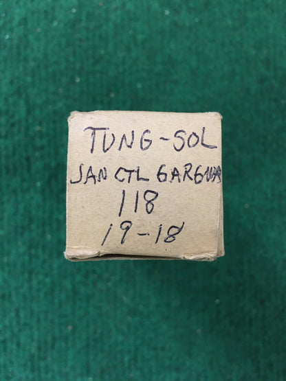 Tung-Sol JAN 6AR6WA Vacuum Tube * Tested 118