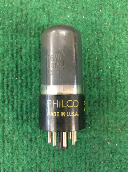 Philco 6V6 GT/G Vacuum Tube * Tested 120